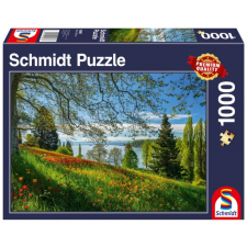 Schmidt Schmidt puzzle virágzó tulipánok Mainau szigetén 1000 darabos puzzle, kirakós