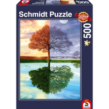 Schmidt SPIELE 58223 The seasons tree 500db-os puzzle puzzle, kirakós