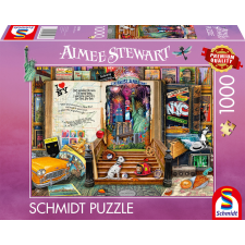 Schmidt Spiele 58598 kirakós játék 1000 db Város puzzle, kirakós