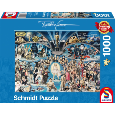 Schmidt SPIELE 59398 Hollywood 1000db-os puzzle puzzle, kirakós