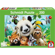 Schmidt Spiele Animal fun! 200 pcs (56359) Einfach tierisch! (389942) puzzle, kirakós