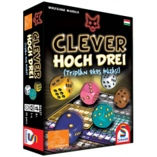 Schmidt Spiele Clever hoch Drei - Triplán okos húzás! társasjáték