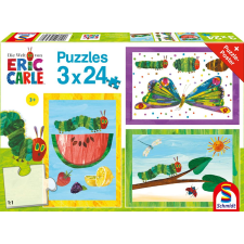 Schmidt Spiele Hernyó-gubó-pillangó - 3 az 1-ben puzzle (56430) puzzle, kirakós