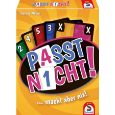 Schmidt Spiele Passt Nicht! Passt nicht! 20 perc Card Game Parti társasjáték