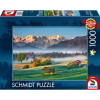 Schmidt SPIELE Puzzle játék 1000 darabos Garmisch-Partenkirchen - Murnauer Moos