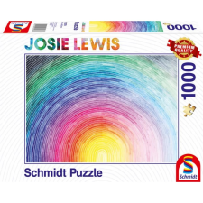 Schmidt SPIELE Puzzle játék 1000 darabos Josie Lewis Rising Rainbow puzzle, kirakós