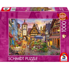 Schmidt SPIELE Puzzle játék 1000 darabos Romantic Bavaria puzzle, kirakós