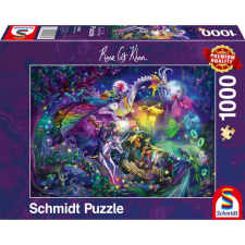 Schmidt SPIELE Puzzle játék 1000 darabos Rose Cat Khan - Summer Night Circus puzzle, kirakós