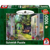 Schmidt SPIELE Puzzle játék 1000 darabos View of the Enchanted Garden