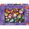 Schmidt SPIELE Puzzle játék 500 Cicás kávéscsészék