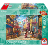 Schmidt SPIELE Puzzle játék 6000 darabos Thomas Kinkade Disney Miki és Minnie egér Mexikóban