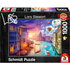 Schmidt Spiele Puzzle PQ 1000 Lars Stewart Velence nappali/éjszaka G3 puzzle, kirakós