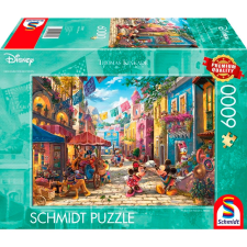 Schmidt Spiele Schmidt Disney, Mickey & Minnie Mexikóban - 6000 darabos puzzle puzzle, kirakós