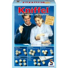 Schmidt Spiele Schmidt kockapóker bőr dobópohárral (4001504490300) társasjáték