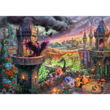 Schmidt Spiele Thomas Kinkade Studios Maleficent - 1000 darabos puzzle (58029) puzzle, kirakós