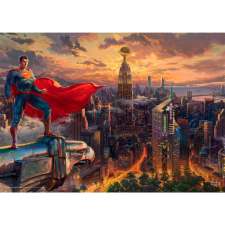 Schmidt Spiele Thomas Kinkade Superman - Metropolis védelmezője - 1000 darabos puzzle (57590) puzzle, kirakós