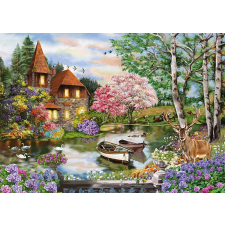 Schmidt Tóparti ház Schmidt puzzle 1000 darab puzzle, kirakós