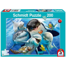 Schmidt Víz alatti barátok, 200 db-os puzzle (56360) (SC56360) - Kirakós, Puzzle puzzle, kirakós