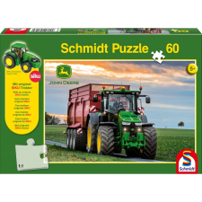SCHMIDTSPIELE 56043 8370R Traktor 60db-os puzzle + traktor puzzle, kirakós