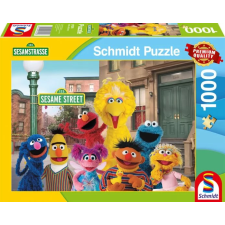 SCHMIDTSPIELE Puzzle játék 1000 darabos Szezám utca - Újra látni a régi barátokat puzzle, kirakós