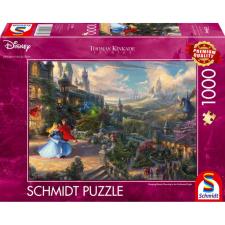 SCHMIDTSPIELE Puzzle játék 1000 darabos Thomas Kinkade Disney Csipkerózsika puzzle, kirakós