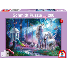 SCHMIDTSPIELE Puzzle játék 200 Egyszarvú kanca csikóval puzzle, kirakós