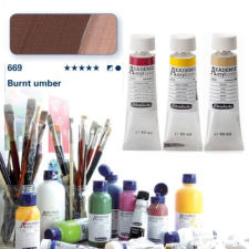 Schmincke Akademie akrilfesték, 60 ml - 669, burnt umber akrilfesték