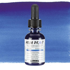 Schmincke Aqua Drop folyékony akvarell festék, 30 ml - 430, ink blue akvarell