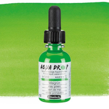 Schmincke Aqua Drop folyékony akvarell festék, 30 ml - 580, may green akvarell
