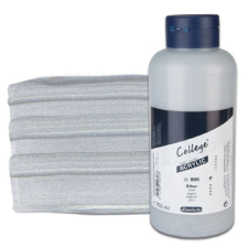 Schmincke College akrilfesték, 750 ml - 800, silver akrilfesték