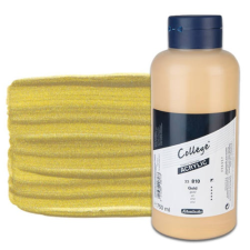 Schmincke College akrilfesték, 750 ml - 810, gold akrilfesték
