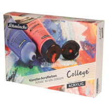 Schmincke College akrilfesték készlet, 5x75 ml akrilfesték