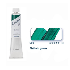 Schmincke College olajfesték, 200 ml - 500, phthalo green hobbifesték