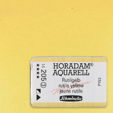 Schmincke Horadam akvarellfesték, 1/1 szilkés - 205, rutile yellow akvarell