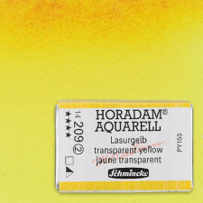 Schmincke Horadam akvarellfesték, 1/1 szilkés - 209, transparent yellow akvarell