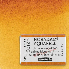 Schmincke Horadam akvarellfesték, 1/1 szilkés - 217, quinacridone gold hue akvarell