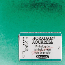 Schmincke Horadam akvarellfesték, 1/1 szilkés - 519, phthalo green akvarell