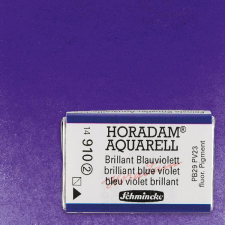 Schmincke Horadam akvarellfesték, 1/1 szilkés - 910, brilliant blue violet akvarell