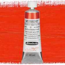 Schmincke Mussini olajfesték, 35 ml - 340, brilliant scarlet hobbifesték