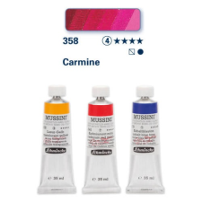 Schmincke Mussini olajfesték, 35 ml - 358, carmine hobbifesték