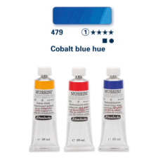 Schmincke Mussini olajfesték, 35 ml - 479, cobalt blue tone hobbifesték