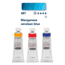 Schmincke Mussini olajfesték, 35 ml - 487, manganese cerulean blue hobbifesték