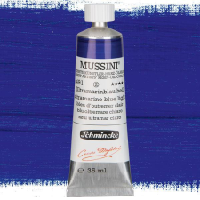 Schmincke Mussini olajfesték, 35 ml - 491, ultramarine blue light hobbifesték