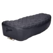 Schmitt Üléshuzat Schmitt Raute steppelt, fekete / szürke Simson S50, S51, S70 számára egyéb motorkerékpár alkatrész