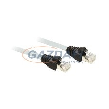 SCHNEIDER 490NTW00012 Ethernet árnyékolt sodrott érpár Kábel, 12M, RJ45 connec. villanyszerelés
