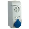 SCHNEIDER 83092 PK Unika ráépíthető aljzat 32A 2P + E - 200...250 V AC - IP65