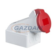 SCHNEIDER 83121 PK ráépíthető aljzat 32A,380V,IP44,3P + N +PE, csavaros villanyszerelés