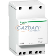 SCHNEIDER A9A15215 ACTI9 Csengő transzformátor 25VA 230/12..24VAC villanyszerelés