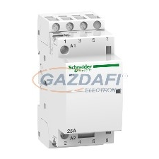 SCHNEIDER A9C20633 ACTI9 iCT25A kontaktor, 60Hz, 3NO, 220-240VAC villanyszerelés