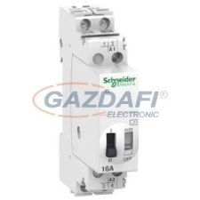 SCHNEIDER A9C30012 ACTI9 ITL16A impulzusrelé, 2NO, 12VAC, 6VDC villanyszerelés